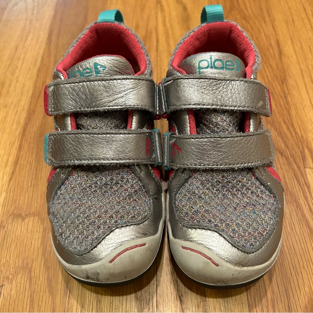 Plae 11 Ty Silver Metallic Sneakers